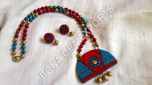 Terracotta Jewellery Stud Earrings