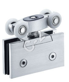 Silver Adjustable Sliding Door Roller Wheel