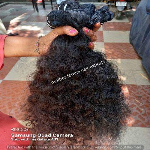 100 % Unprocessed Indian Human Hair