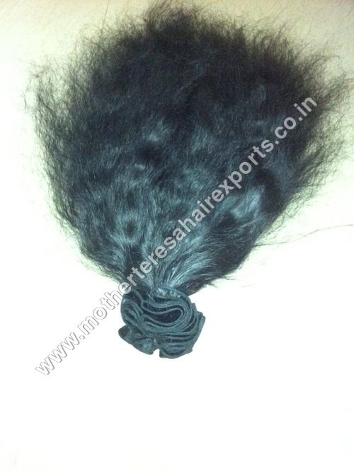 Machine Weft Curly Human Hair