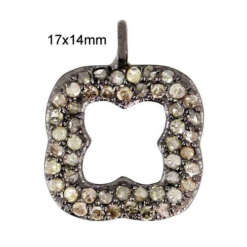 Silver Diamond Finding Jewelry