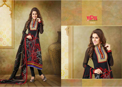 Semi stitched ladies salwar ssuit
