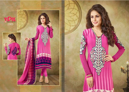 Semi stitched ladies salwar ssuit