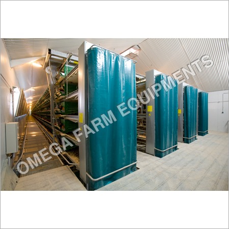 Zucami Commercial Layer Battery Cage System Size: 25*24