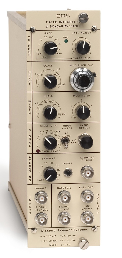 SR250  Gated integrator with gate width to 2 ns