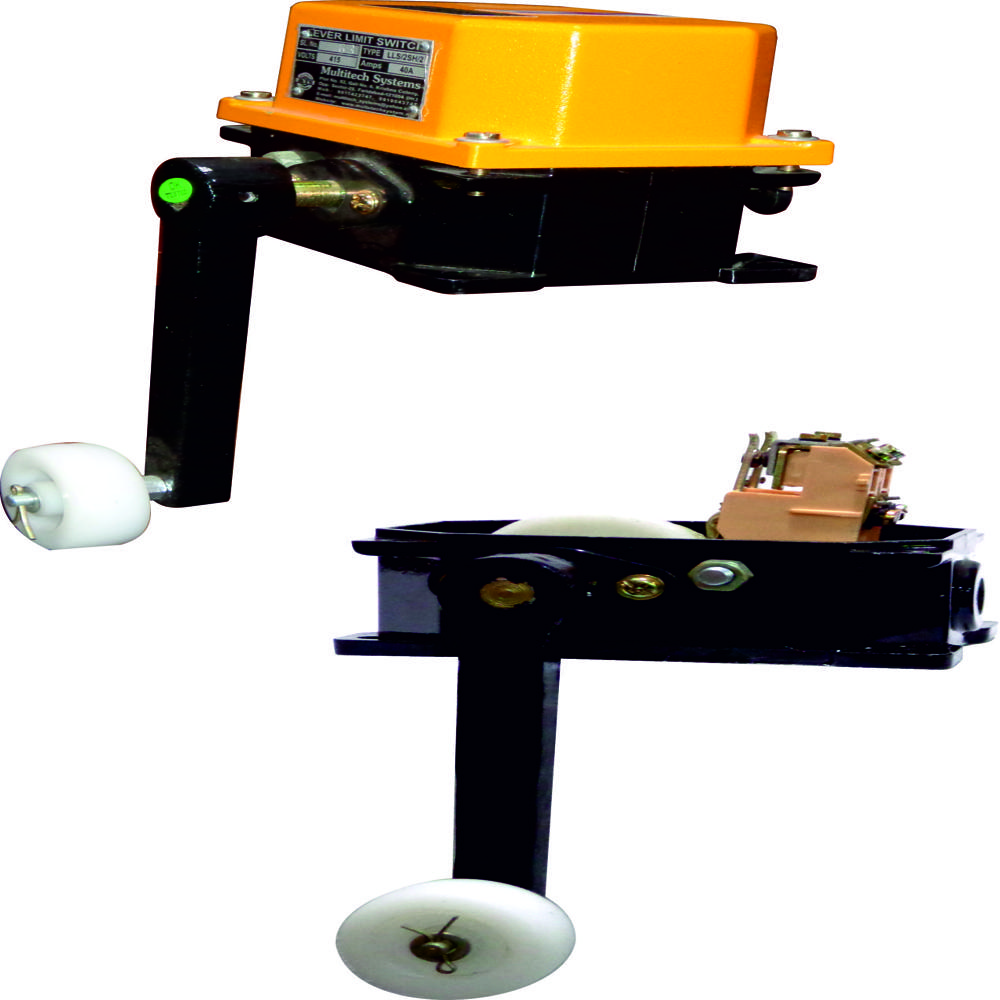 Lever Limit Switch - Color: White