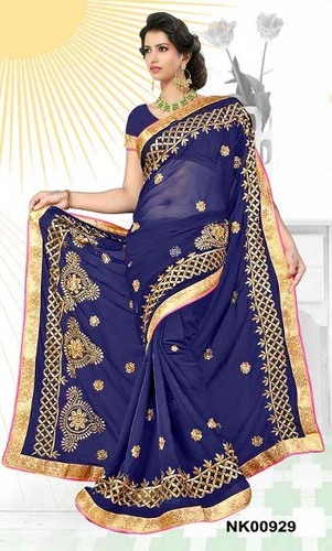 Embroidery Fancy Saree