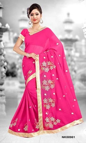 Embroidery Saree
