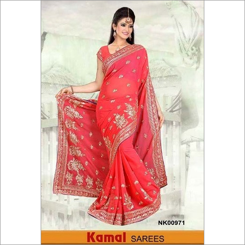 Embroidery fancy Saree