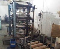 Multi Color Flexo Printing Machine - Mild Steel, 1000-1500mm Width | Automatic Operation, 4600kg Weight