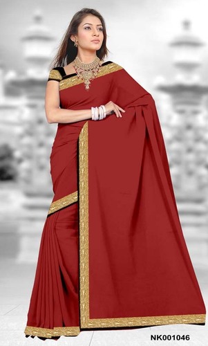 Maroon Fancy Colour Sarees