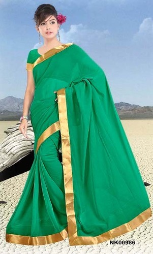 Green Low Range Sarees