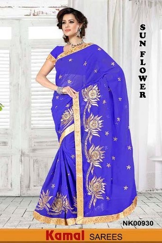Embroidery Fancy Saree