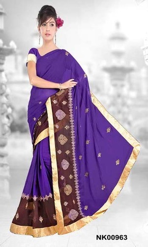 Designer Embroidery Saree