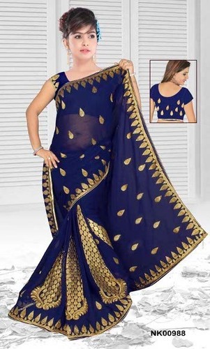 Embroidery fancy Saree