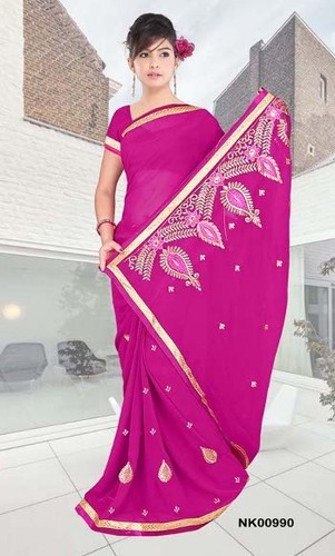 Embroidery fancy Saree