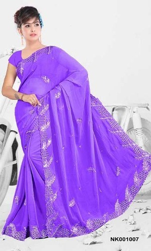 Embroidery fancy Saree