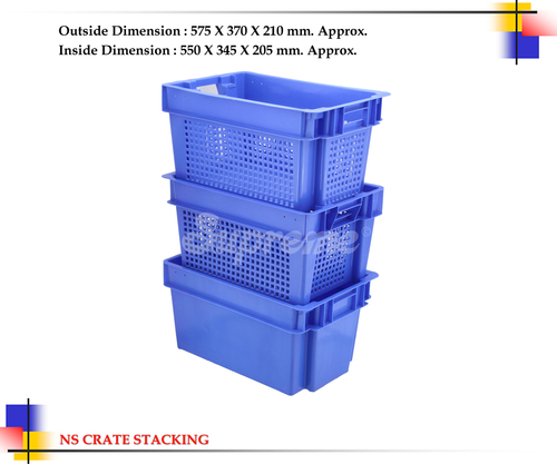 Plastic Nestable Crates