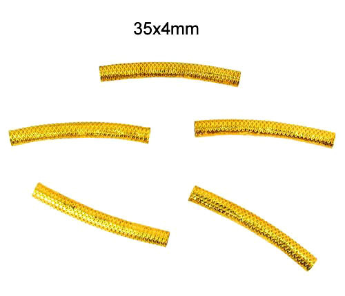 14k Yellow Gold Spacer Bar Finding
