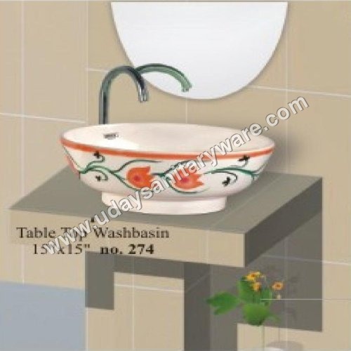 Color table top Wash Basin
