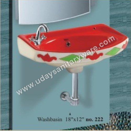 Wall hung wash basin