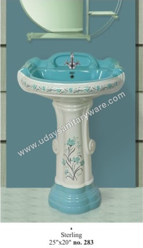 Dual Color wash basins