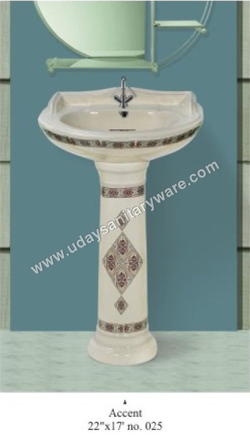 Printed Accent wash basin
