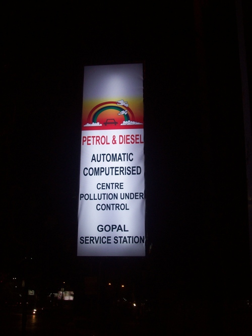 GLOW Sign Board