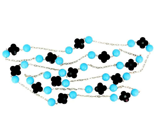 Gemstone Silver Necklace Jewelry