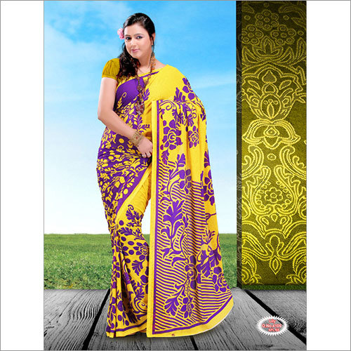 Georgette Polyester Sarees