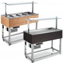 Buffets Display Unit With Cold Well