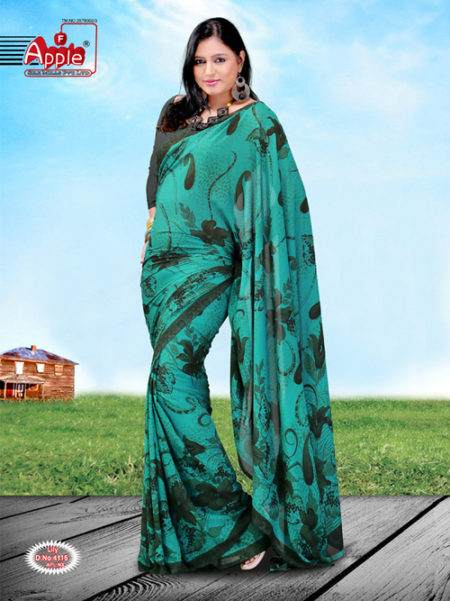 Designer Printed Saree