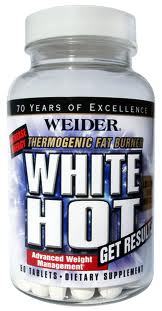 White Hot - Plastic Bottle, White, 60 Tablets | Weight Loss, Fat Burning, Thermogenic, Advanced Formula