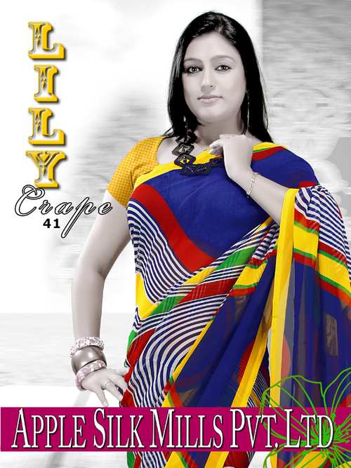 Designer Printed Saree