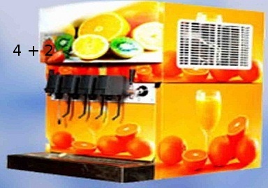 4 valve Soda Machine