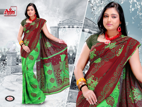 Designer Printed Saree