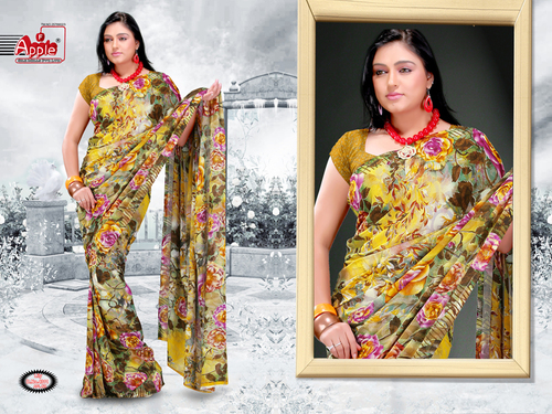 Designer Printed Saree