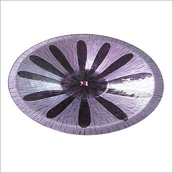 Glass Round Plate