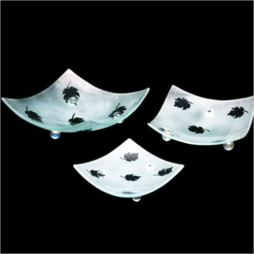 Glass Snacks Platters