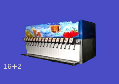 16 flavor soda machine