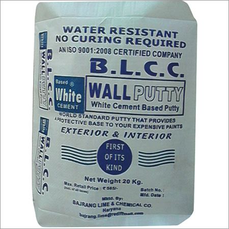 Wall Putty By BAJRANG LIME & CHEMICAL CO.