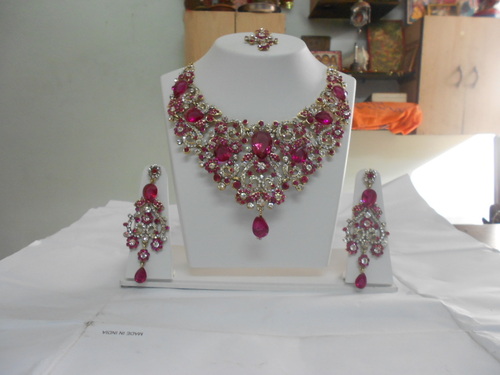 Ruby Bridal Imitation Jewelry