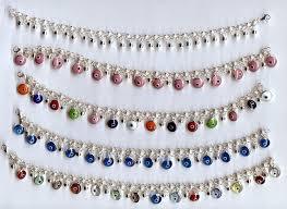 Designer Stone Anklets