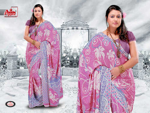Designer Printed Saree