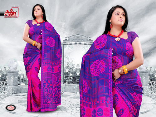 Designer Printed Saree