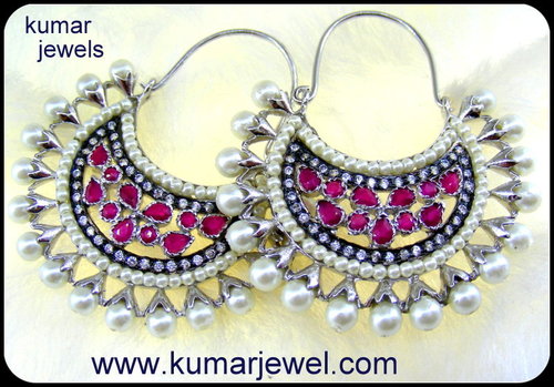 Pearl Hoop Earring