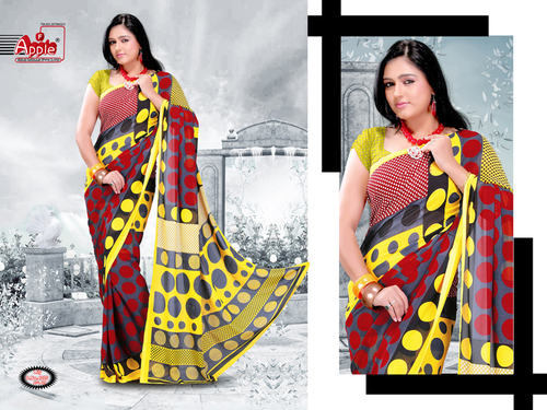 Designer Printed Saree