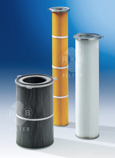Dust Filter Cartridges with Aluminium Flange