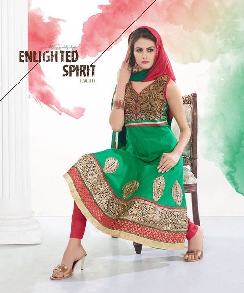 Cotton anarkali (Pankhudi)