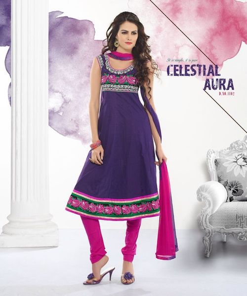 Cotton anarkali (Pankhudi)